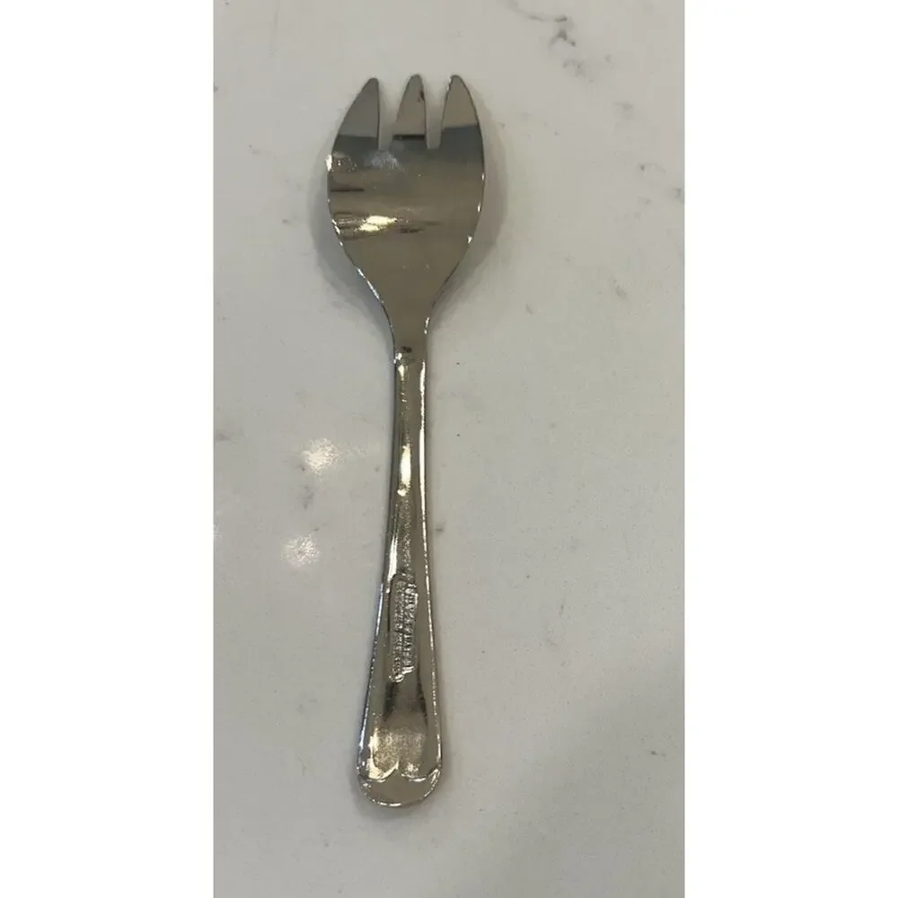 Vintage Silver Plated Sheffield England‎ Cocktail Seafood Fork Small 5